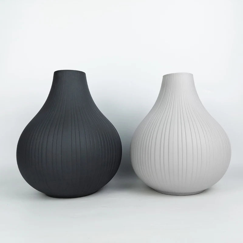 Premium Nordic Decorative Ceramic Vase for Modern Aesthetic Spaces