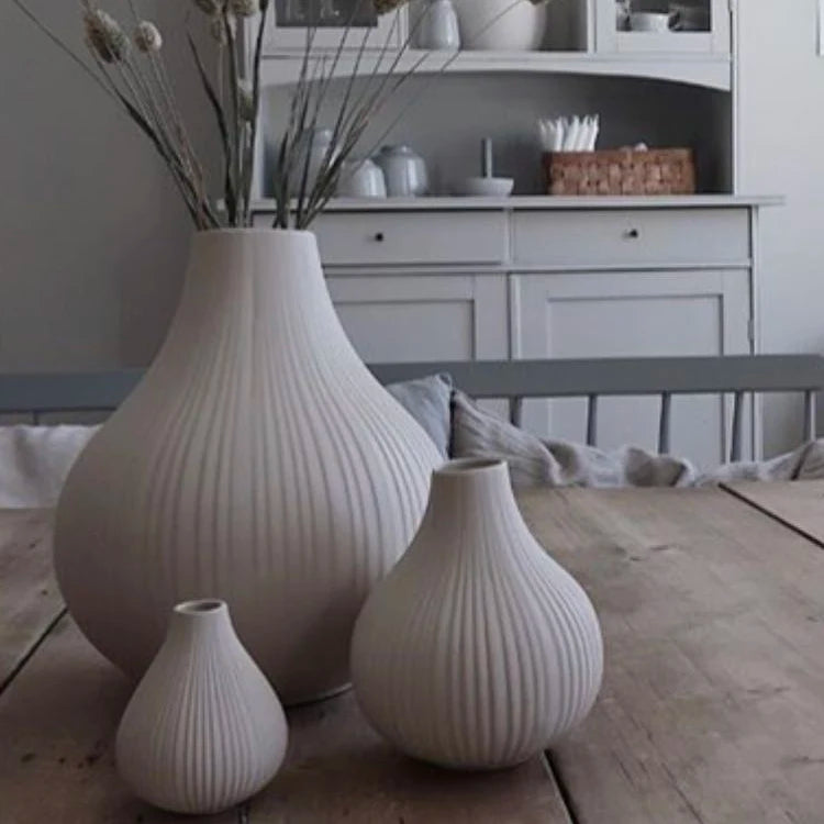 Premium Nordic Decorative Ceramic Vase for Modern Aesthetic Spaces