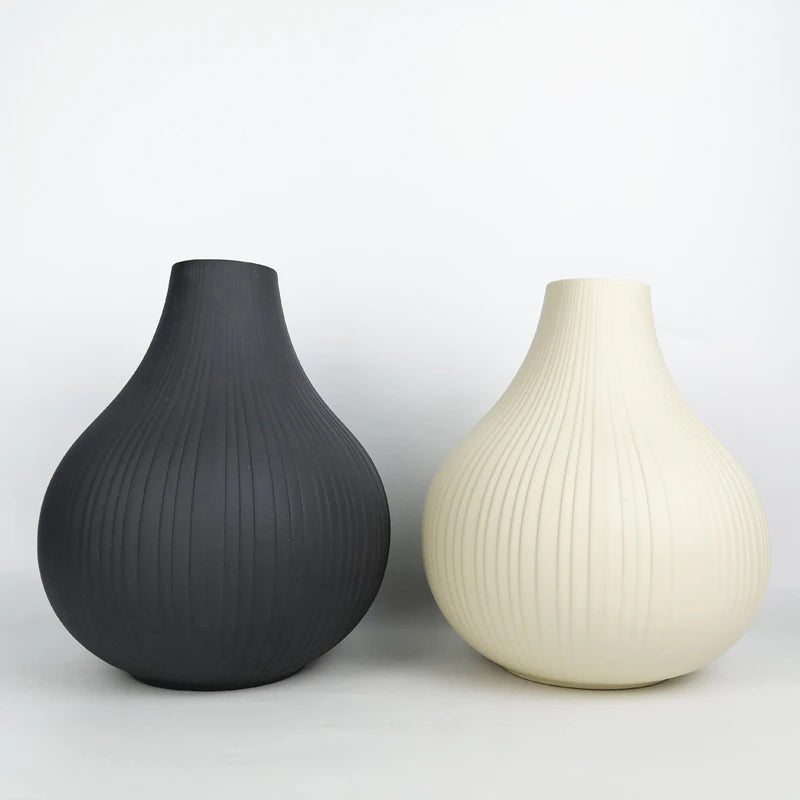 Premium Nordic Decorative Ceramic Vase for Modern Aesthetic Spaces