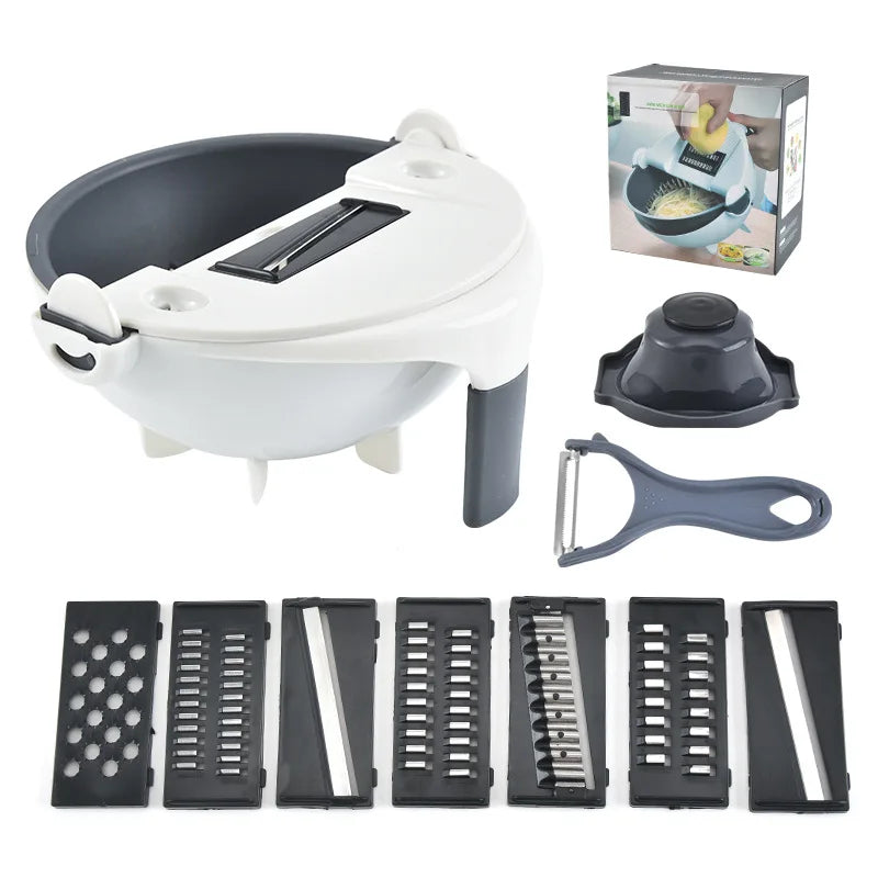 Fast-Cut Vegetable Chopper and Slicer for Smart Kitchens
