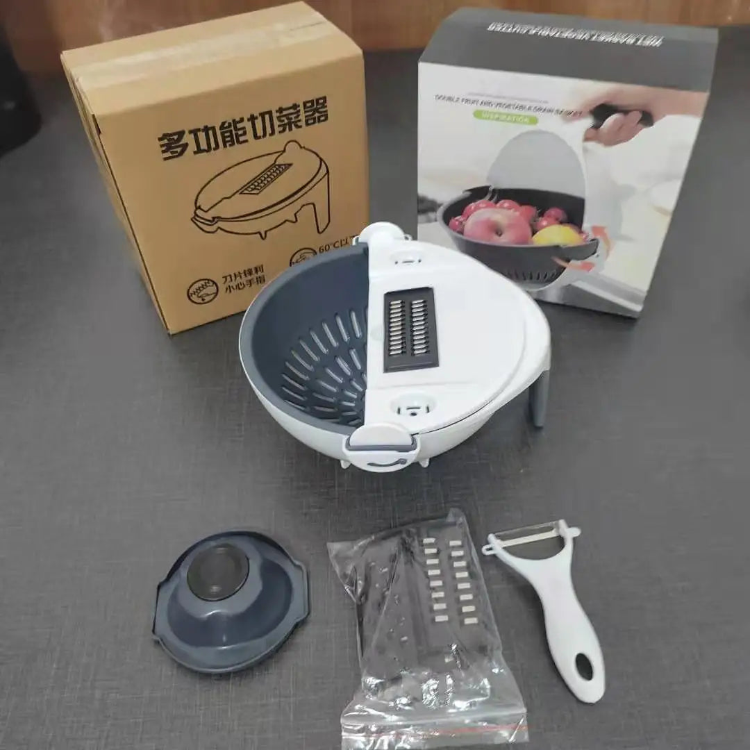 Fast-Cut Vegetable Chopper and Slicer for Smart Kitchens